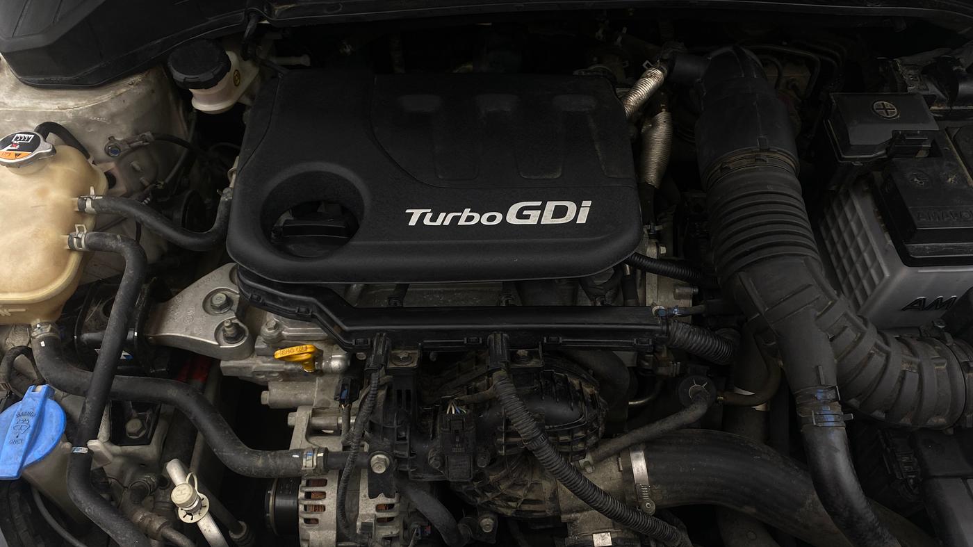 2021 Hyundai NEW I20 ASTA (O) 1.0 TURBO GDI DCT, Petrol, Automatic, 8,988 km, Engine View