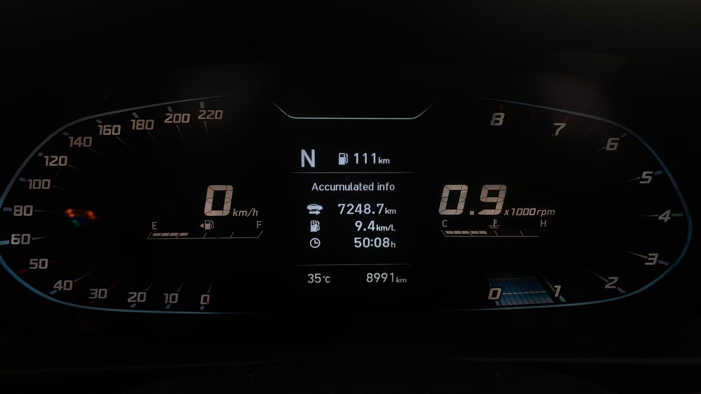 2021 Hyundai NEW I20 ASTA (O) 1.0 TURBO GDI DCT, Petrol, Automatic, 8,988 km, Odometer Image