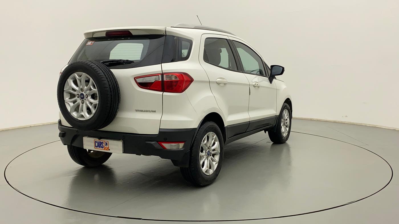 2017 Ford Ecosport TITANIUM 1.5L PETROL AT, Petrol, Automatic, 48,832 km, Right Back Diagonal
