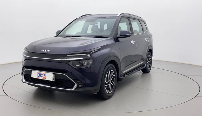 2022 KIA CARENS LUXURY PLUS 1.4 PETROL DCT 7 STR, Petrol, Automatic, 8,510 km, Left Front Diagonal