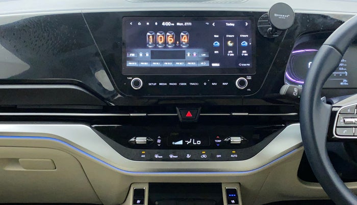 2022 KIA CARENS LUXURY PLUS 1.4 PETROL DCT 7 STR, Petrol, Automatic, 8,510 km, Air Conditioner