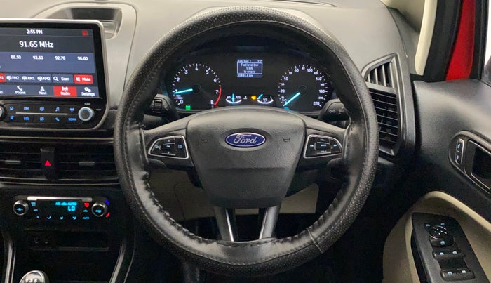 2020 Ford Ecosport TREND 1.5L PETROL, Petrol, Manual, 30,932 km, Steering Wheel Close Up