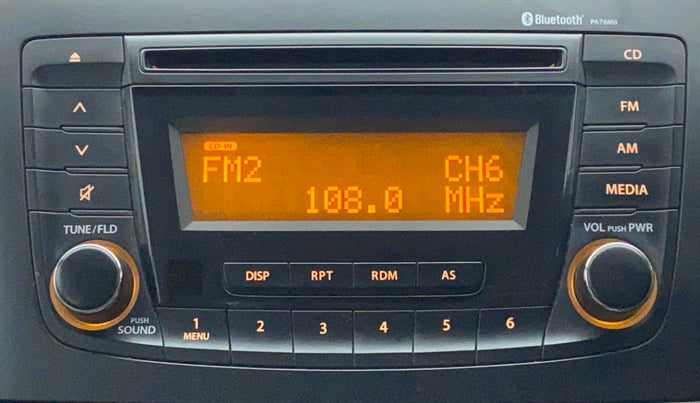 2017 Maruti Celerio ZXI D, Petrol, Manual, 40,215 km, Infotainment System