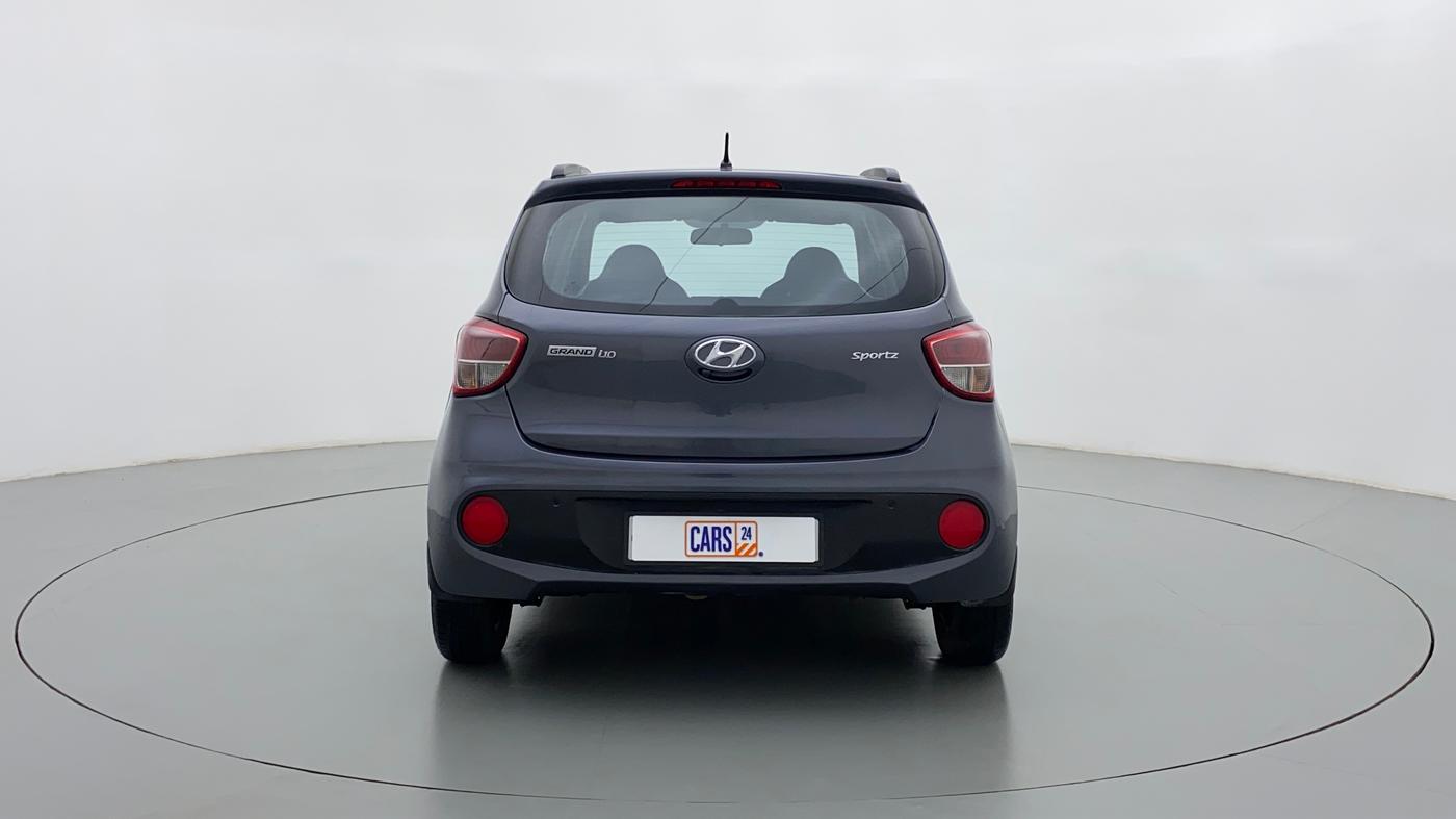 2018 Hyundai Grand i10 SPORTZ 1.2 KAPPA VTVT, Petrol, Manual, 34,805 km, Back/Rear