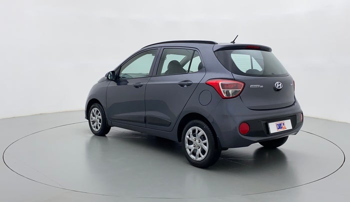 2018 Hyundai Grand i10 SPORTZ 1.2 KAPPA VTVT, Petrol, Manual, 34,805 km, Left Back Diagonal