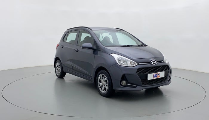 2018 Hyundai Grand i10 SPORTZ 1.2 KAPPA VTVT, Petrol, Manual, 34,805 km, Right Front Diagonal
