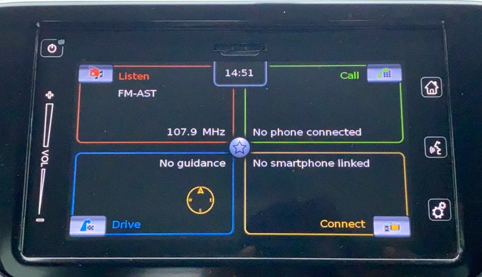 2017 Maruti Baleno ALPHA 1.2 K12, Petrol, Manual, 32,844 km, Infotainment System