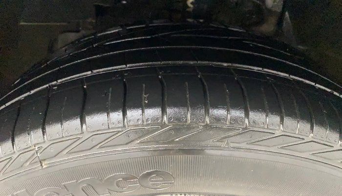 2021 Tata NEXON XZA PLUS PETROL, Petrol, Automatic, 38,822 km, Left Front Tyre Tread
