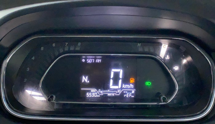 2022 Tata TIGOR XZA PLUS PETROL, Petrol, Automatic, 5,704 km, Odometer Image
