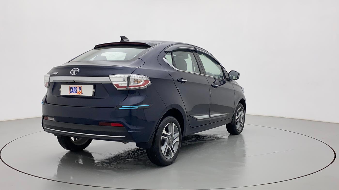 2022 Tata TIGOR XZA PLUS PETROL, Petrol, Automatic, 5,704 km, Right Back Diagonal