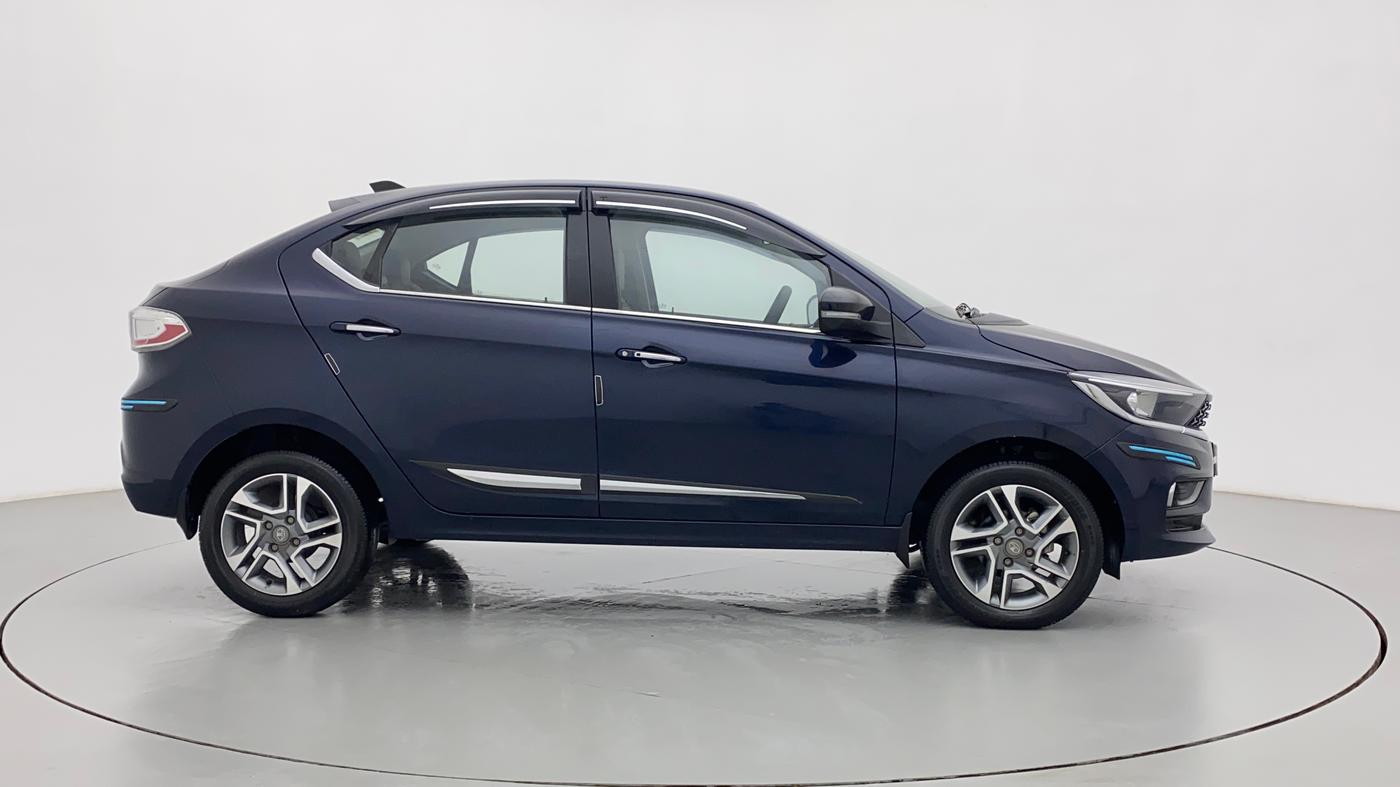 2022 Tata TIGOR XZA PLUS PETROL, Petrol, Automatic, 5,704 km, Right Side View