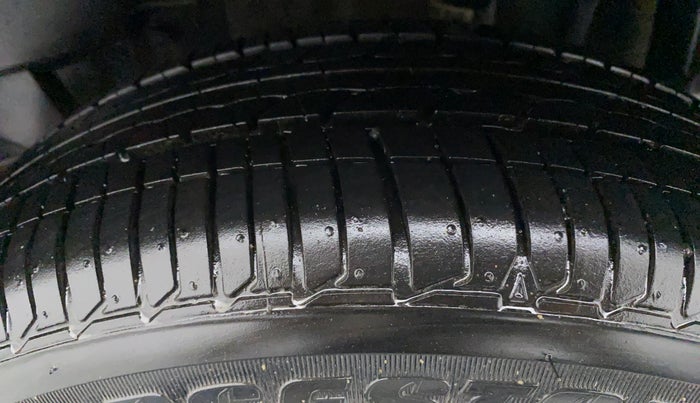 2022 Tata TIGOR XZA PLUS PETROL, Petrol, Automatic, 5,704 km, Left Rear Tyre Tread