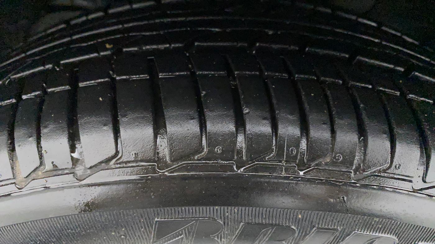2022 Tata TIGOR XZA PLUS PETROL, Petrol, Automatic, 5,704 km, Left Front Tyre Tread
