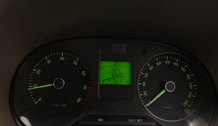 2013 Skoda Rapid ELEGANCE 1.6 MPI MT, Petrol, Manual, 76,819 km, Odometer Image