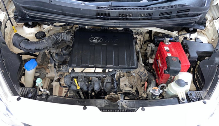 2016 Hyundai Grand i10 ASTA (O) AT 1.2 KAPPA VTVT, Petrol, Automatic, 43,523 km, Engine View