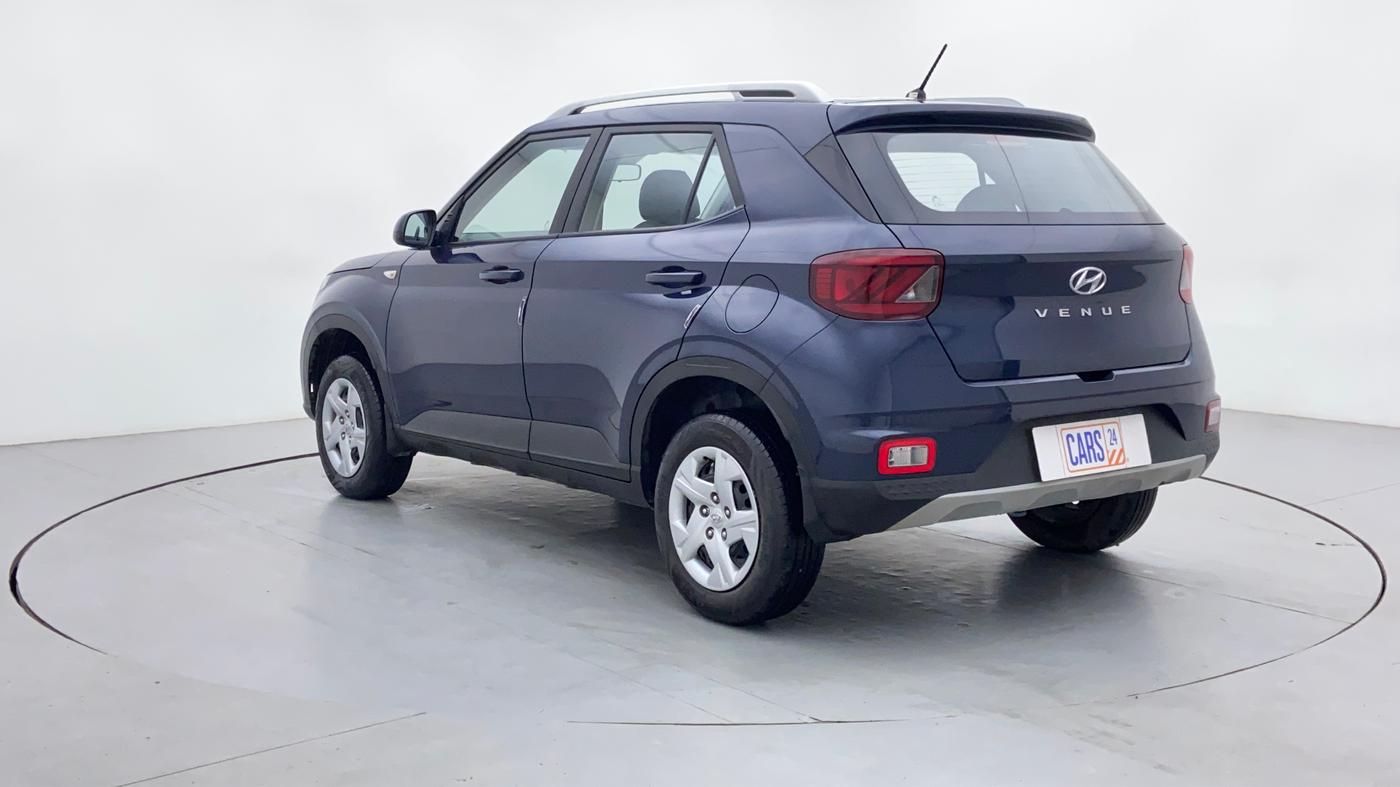 2020 Hyundai VENUE S MT 1.2 KAPPA, Petrol, Manual, 7,815 km, Left Back Diagonal (45- Degree) View