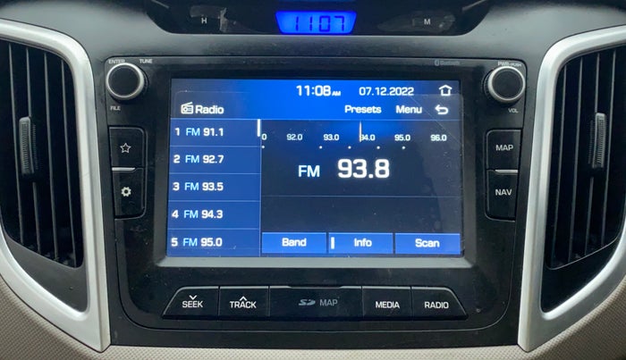 2019 Hyundai Creta 1.6 SX VTVT (O) EXECUTIVE, Petrol, Manual, 81,872 km, Infotainment System