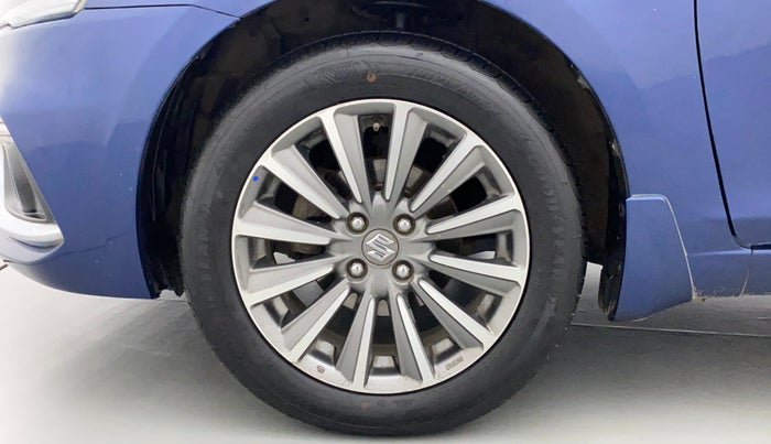 2018 Maruti Ciaz ALPHA 1.5 SHVS PETROL, Petrol, Manual, 62,041 km, Left Front Wheel