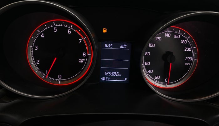 2020 Maruti Swift ZXI PLUS, Petrol, Manual, 1,25,377 km, Odometer Image