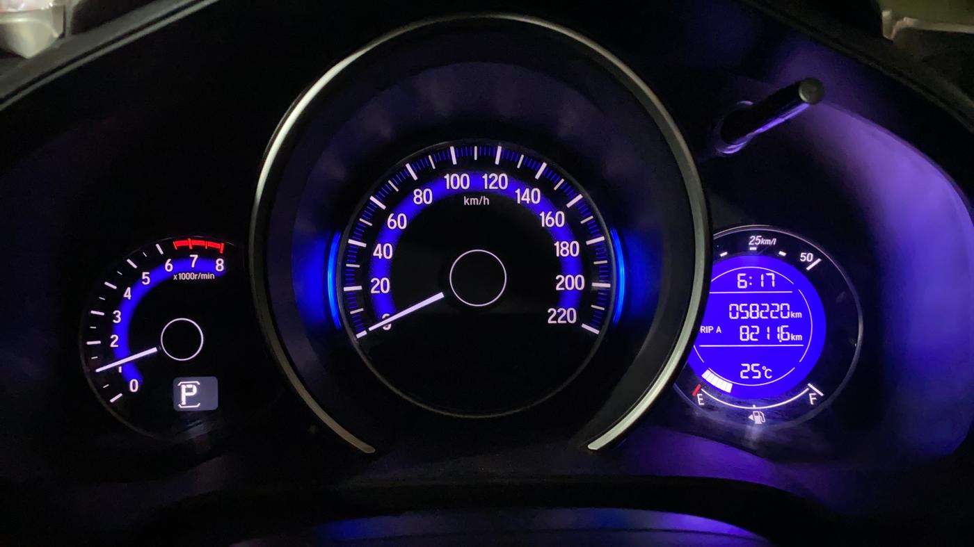 2017 Honda Jazz 1.2L I-VTEC V AT, Petrol, Automatic, 58,209 km, Odometer Image
