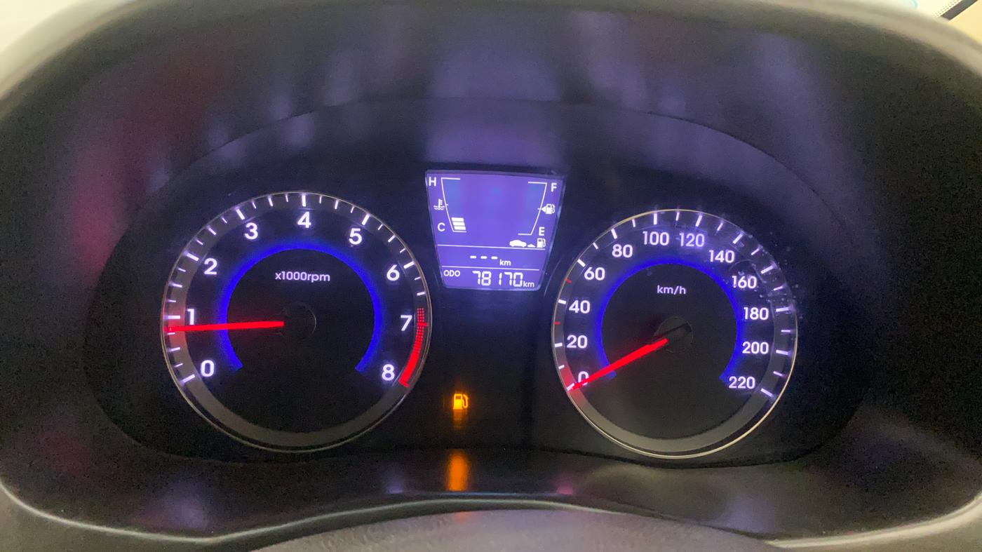 2016 Hyundai Verna FLUIDIC 4S 1.6 VTVT SX, Petrol, Manual, 78,149 km, Odometer Image