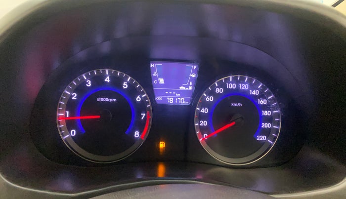 2016 Hyundai Verna FLUIDIC 4S 1.6 VTVT SX, Petrol, Manual, 78,149 km, Odometer Image