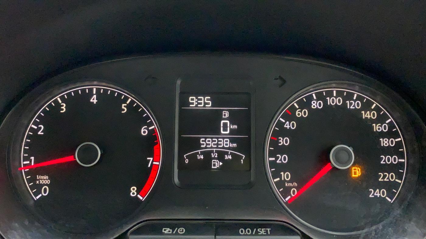 2016 Volkswagen Polo COMFORTLINE 1.2L PETROL, Petrol, Manual, 59,237 km, Odometer Image