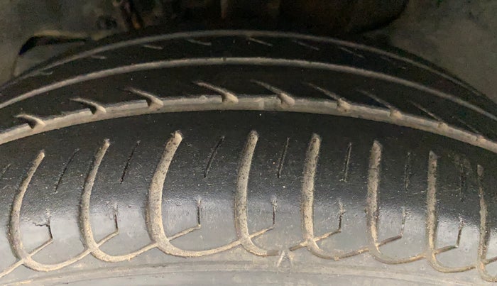 2017 Tata Tiago XZ PETROL, Petrol, Manual, 36,420 km, Left Front Tyre Tread