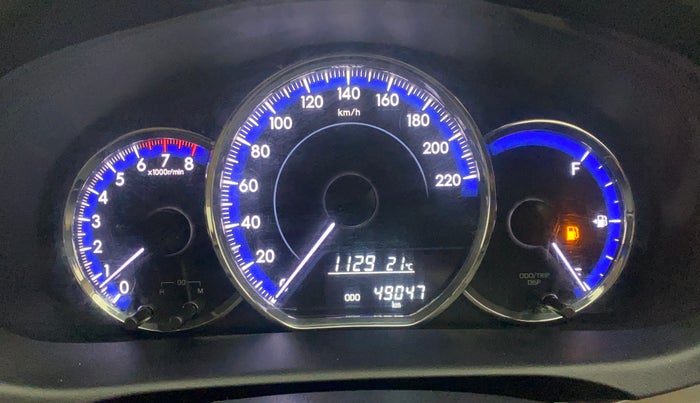 2020 Toyota YARIS J MT, Petrol, Manual, 49,011 km, Odometer Image