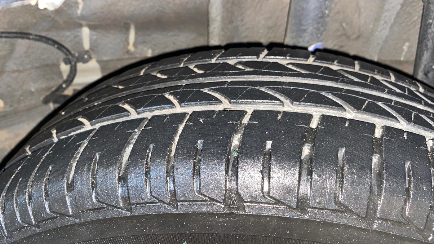 2019 Tata TIGOR XM (O) PETROL, Petrol, Manual, 22,754 km, Left Rear Tyre Tread