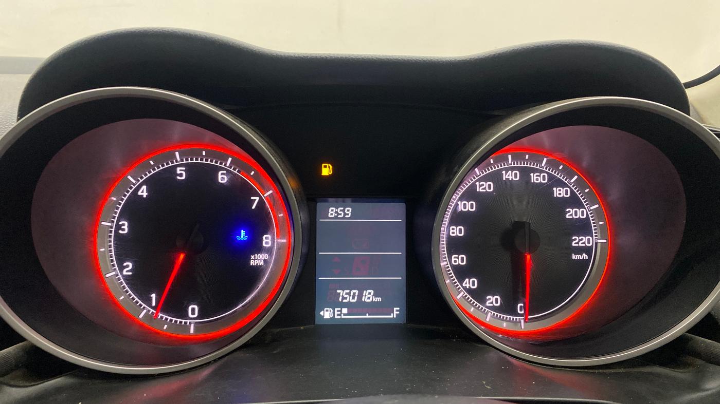 2021 Maruti Swift VXI, Petrol, Manual, 74,982 km, Odometer Image