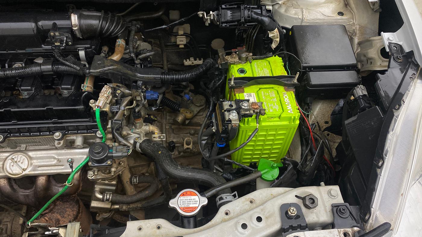 2021 Maruti Swift VXI, Petrol, Manual, 74,982 km, Engine View - Left