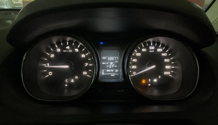 2018 Tata Tiago XZ PETROL, Petrol, Manual, 68,756 km, Odometer Image