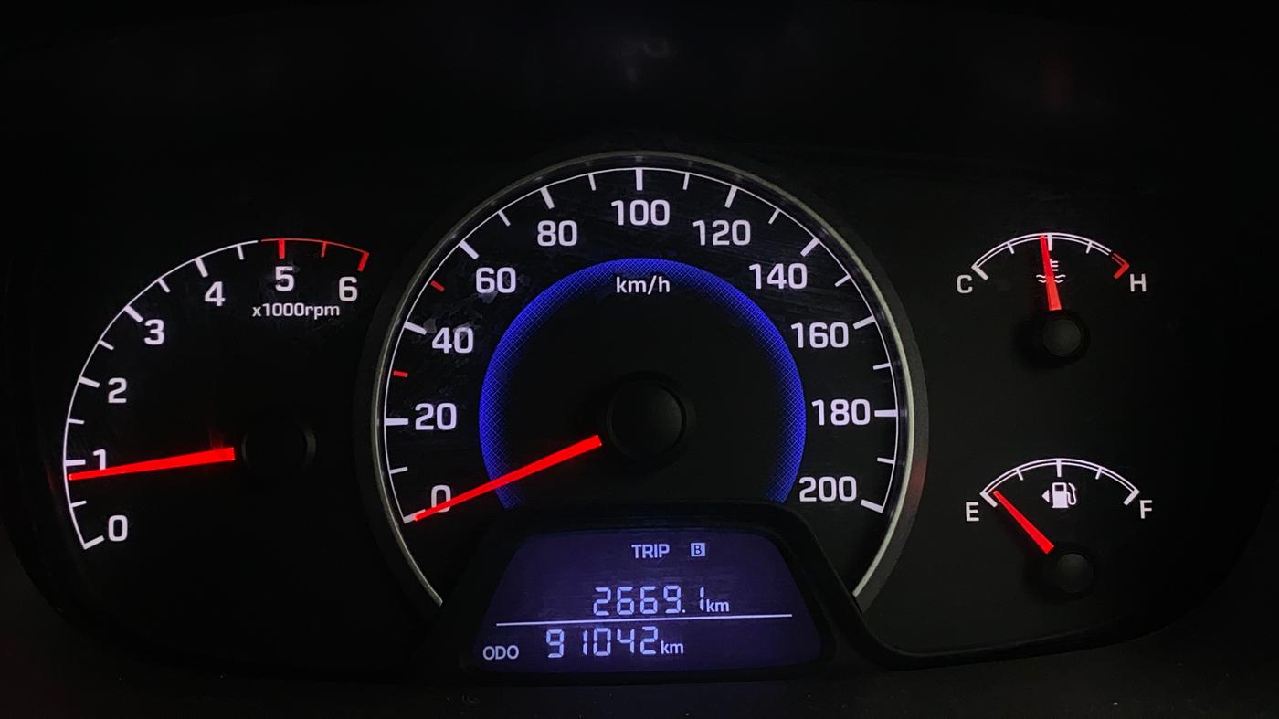 2016 Hyundai Grand i10 ASTA 1.1 CRDI, Diesel, Manual, 91,038 km, Odometer Image