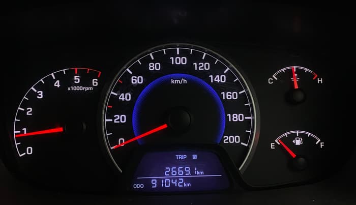2016 Hyundai Grand i10 ASTA 1.1 CRDI, Diesel, Manual, 91,038 km, Odometer Image