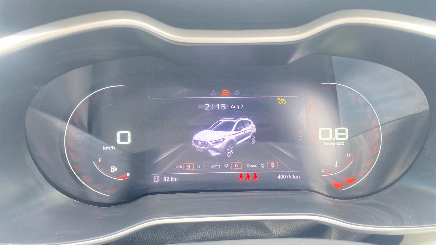 2024 MG ASTOR  Sharp Pro 1.5 MT (Ivory), Petrol, Manual, 40,076 km, Odometer Image
