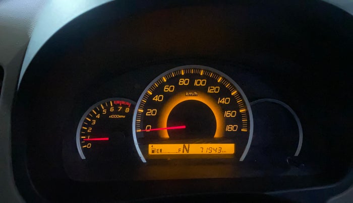 2016 Maruti Wagon R 1.0 VXI AMT, Petrol, Automatic, 71,936 km, Odometer Image