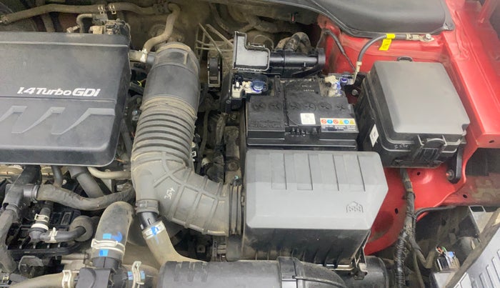 2021 Hyundai Creta SX (O) 1.4 TURBO DCT DUAL TONE, Petrol, Automatic, 64,701 km, Engine View - Left