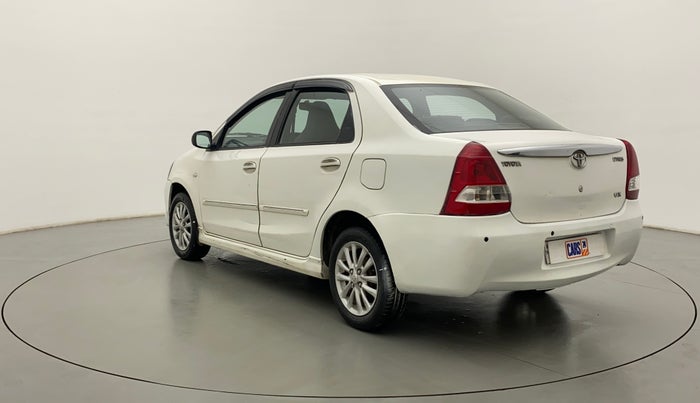 2011 Toyota Etios VX, Petrol, Manual, 69,819 km, Left Back Diagonal