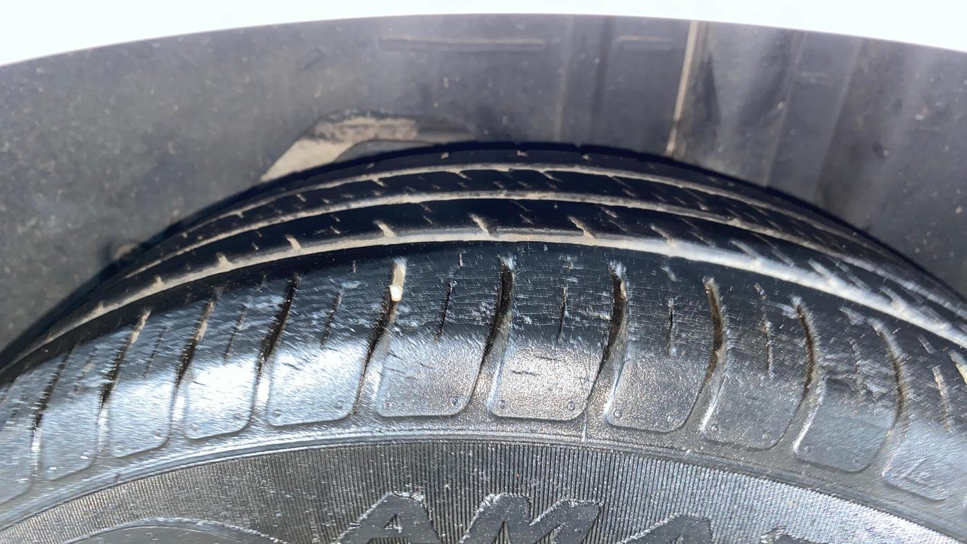 2019 Ford Figo Aspire AMBIENTE 1.2 PETROL, Petrol, Manual, 34,827 km, Left Rear Tyre Tread