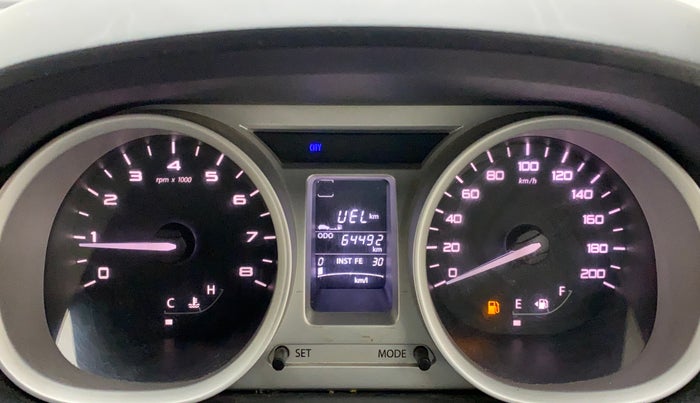 2016 Tata Tiago XZ PETROL, Petrol, Manual, 64,722 km, Odometer Image