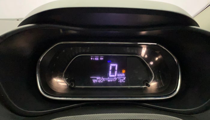 2021 Tata NEXON XZ PLUS PETROL, Petrol, Manual, 70,389 km, Odometer Image