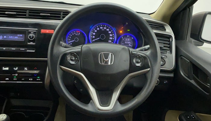 2015 Honda City 1.5L I-VTEC SV, CNG, Manual, 67,085 km, Steering Wheel Close Up