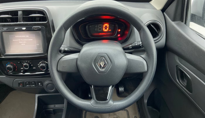 2016 Renault Kwid RXT 1.0, Petrol, Manual, 25,384 km, Steering Wheel Close Up