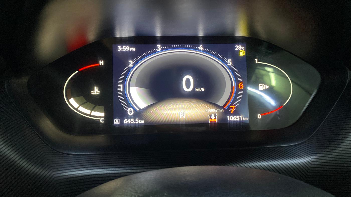 2025 Nissan MAGNITE N-Connecta B4D 1.0 Petrol AMT, Petrol, Automatic, 10,645 km, Odometer Image