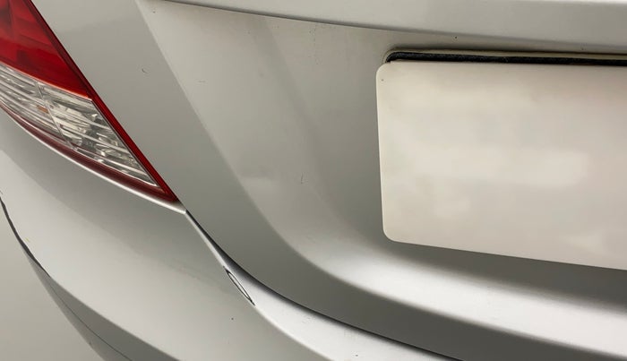 2012 Hyundai Verna FLUIDIC 1.4 VTVT, Petrol, Manual, 62,891 km, Dicky (Boot door) - Slightly dented