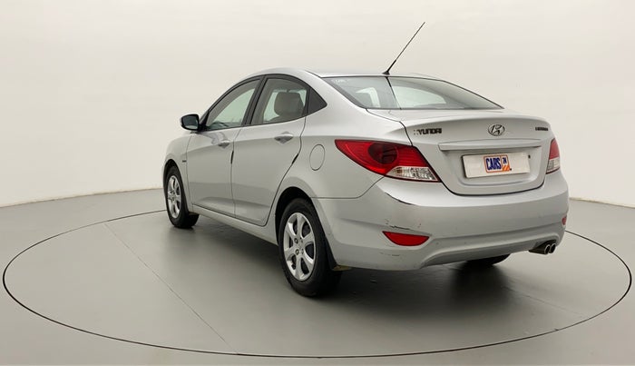 2012 Hyundai Verna FLUIDIC 1.4 VTVT, Petrol, Manual, 62,891 km, Left Back Diagonal