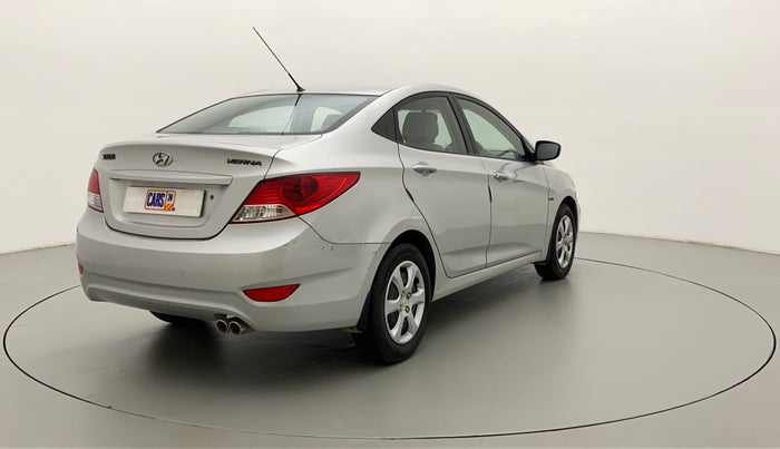 2012 Hyundai Verna FLUIDIC 1.4 VTVT, Petrol, Manual, 62,891 km, Right Back Diagonal