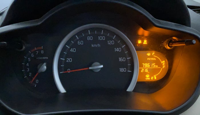 2018 Maruti Celerio VXI CNG, CNG, Manual, 79,594 km, Odometer Image