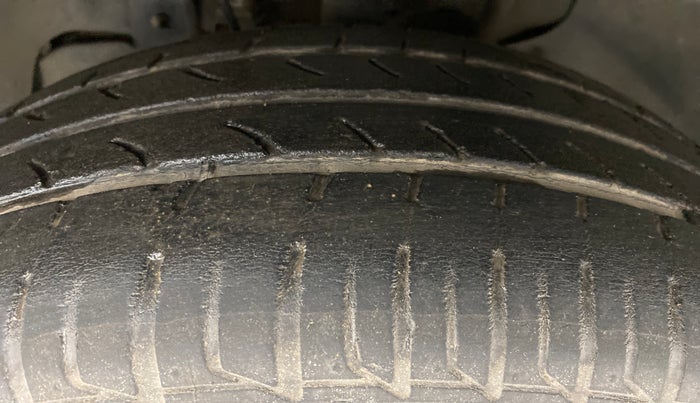 2017 Tata Tiago XZ 1.2 REVOTRON, Petrol, Manual, 34,743 km, Left Front Tyre Tread